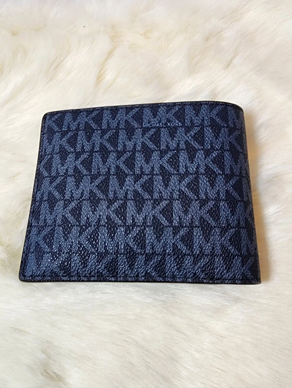 Michael Kors Navy Signature Cooper Wallet